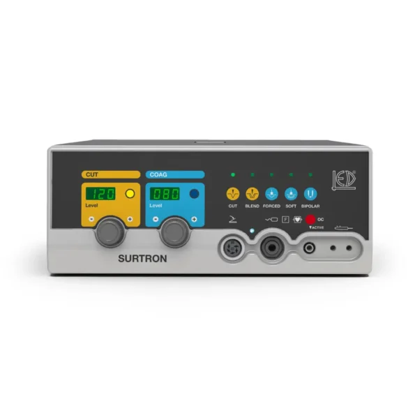 Diathermy LED SURTRON - electrosurgical systems for precision surgery. Features monopolar, bipolar, and argon coagulation. Explore cutting-edge safety