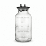 suction bottle HEO 2000ml high-quality medical vacuum bottle. Durable suction jar compatible with single and double suction machines. Best suction bottle price.