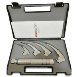 منظار حنجري فايبر مارتن الماني بجودة عالية. fiber optic laryngoscope للاستخدام الطبي الاحترافي مع اضاءة قوية وتصميم مريح للفحص والجراحات باعلى دقة.