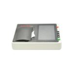 جهاز رسم قلب Akai CG3T: جهاز تخطيط القلب الرقمي ثلاثي القناة مع شاشة كبيرة وطابعة حرارية عالية الدقة. للعيادات والاستخدام المنزلي، بتقنية فلترة التداخلات.