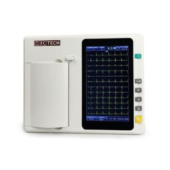 جهاز رسم قلب 6 قناة Meditech EKG-6A ECG احترافي للعيادات والمستشفيات