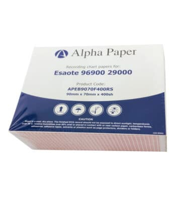 ورق ECG لتخطيط ورسم القلب | ESAOTE BIOMEDICA 96900 29000 | 90×70 مم