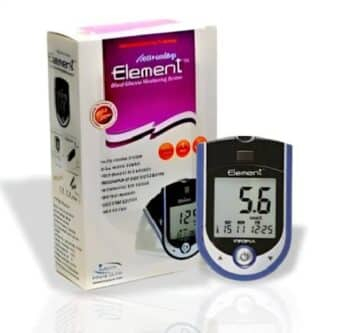 جهاز قياس نسبة السكر فى الدم ماركة اليمنت Element كورى الصنع + 10 شرائط هدية