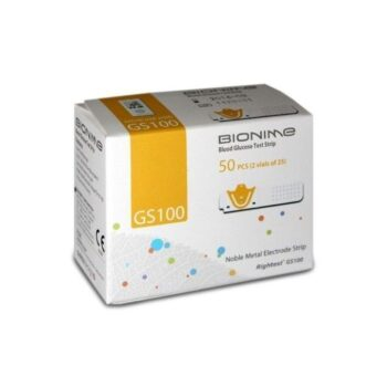 شرائط جهاز السكر بايونيم Bionime GM100 Strips ( 50 شريط )