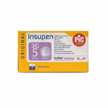 سنون قلم انسولين مقاس 5 ماركة بيك Pic ايطالى ( 100 قطعة )