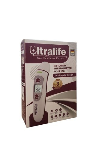 ترمومتر ديجيتال للجبهة و الإذن ماركة الترا لايف Ultralife الألمانية ضمان 3 سنوات