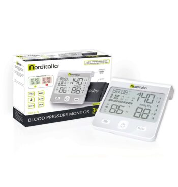 جهاز قياس ضغط الدم المنزلى ( ديجيتال ) ماركة نورد ايطاليا Norditalia DBP-6175 ايطالى الصنع مستورد ضمان 5 سنوات + وصلة شاحن Type-C اصلية هدية