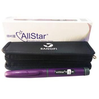 قلم انسولين اول ستار All STAR هندى الصنع يعمل على انسولين لانتوس و انسولين ابيدرا
