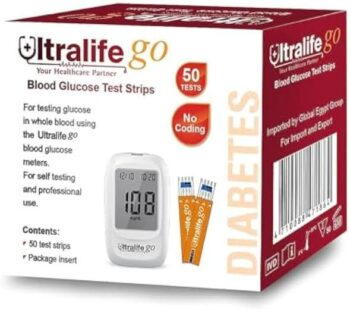 شرائط جهاز السكر الترا لايف جو® Ultral life go Strips ( 50 شريط )