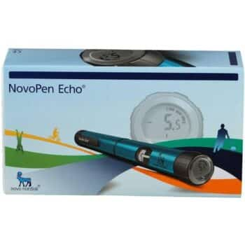 قلم انسولين جرعات نص وحدة ماركة نوفو بن ايكو  Novo Pen Echo