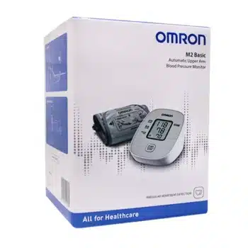 جهاز قياس ضغط الدم المنزلى ( ديجيتال ) ماركة اومرون Omron M2 Basic فيتنامى الصنع مستورد ضمان 5 سنوات