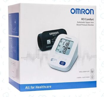 جهاز قياس ضغط الدم المنزلى ( ديجيتال ) ماركة اومرون Omron M3 Comfort فيتنامى الصنع مستورد ضمان 5 سنوات