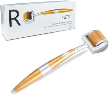 ديرما رولر ماركة زد جي تي اس ،مقاس 1 مل ،جولد Derma Roller ZGTS Micro needling 1 mm