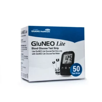 شرائط جهاز السكر جلونيو لايت GluNeo Lite Strips ( 50 شريط )