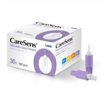 شكاكات اوتوماتيك ماركة كير سينس Care Sens Safety Lancets ( 100 قطعة )